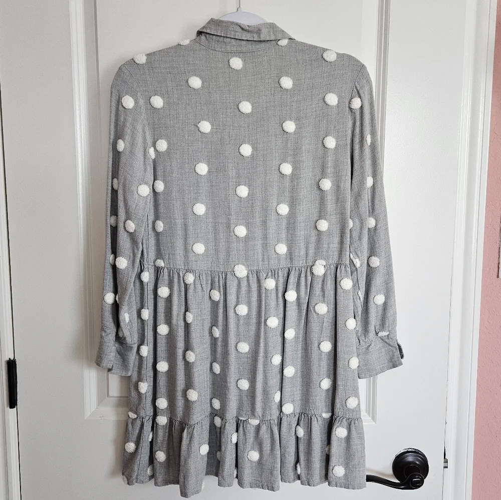 Zara gray white